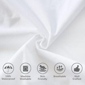 Maples Baby Waterproof Pillow Protector – Terry Fabric with Zipper & Flap Closure - Image 4