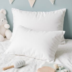 Maples Baby Pillow Cover – 300 TC Premium Cotton, Soft & Breathable, White Color - Image 1