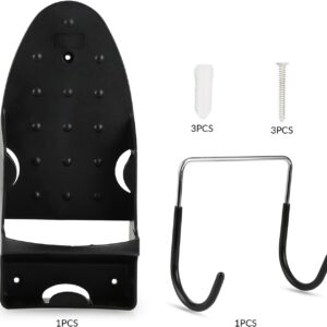 Maples Wall-Mounted Ironing Holder – Heat-Resistant Design with Steel Hooks for Iron & Board Storage, Space-Saving and Durable - Image 8
