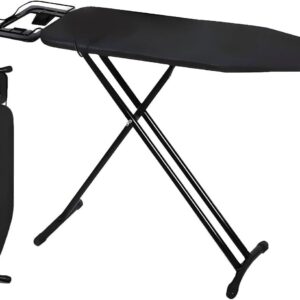 Maples Iron Board – Steel Mesh Top, Heat-Resistant Rest, Adjustable Height, Non-Slip, Dark Gray Cover - Image 1