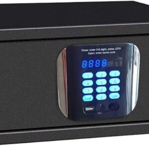 Maples Heavy-Duty Electronic Safety Box with Digital Lock, Audit Trail & 15” Laptop Capacity – Secure & Reliable - Image 1