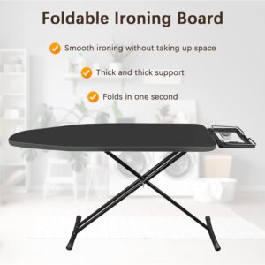 Maples Iron Board – Steel Mesh Top, Heat-Resistant Rest, Adjustable Height, Non-Slip, Dark Gray Cover - Image 3