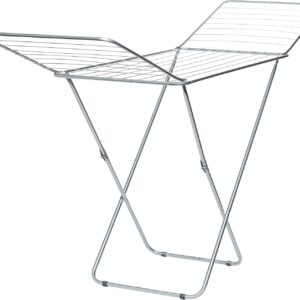Maples Folding Clothes Dryer – Sturdy Steel Construction with Spacious Drying Area, 20 m (Silver) - Image 3
