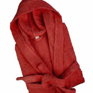 Maples Terry Hooded Bathrobe – 100% Cotton, 400 GSM, Soft, Absorbent, and Quick-Drying Comfort, Available in Multiple Colors - Image 9