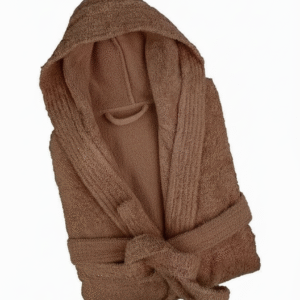 Maples Terry Hooded Bathrobe – 100% Cotton, 400 GSM, Soft, Absorbent, and Quick-Drying Comfort, Available in Multiple Colors - Image 21