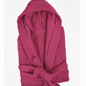 Maples Terry Hooded Bathrobe – 100% Cotton, 400 GSM, Soft, Absorbent, and Quick-Drying Comfort, Available in Multiple Colors - Image 25