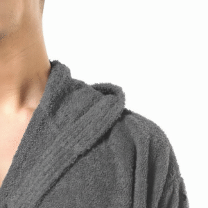 Maples Terry Hooded Bathrobe – 100% Cotton, 400 GSM, Soft, Absorbent, and Quick-Drying Comfort, Available in Multiple Colors - Image 3