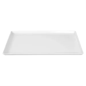 Maples Durable Melamine Amenity Tray for Hotels – Waterproof, Unbreakable, with Side Edges (White & Black) - Image 5